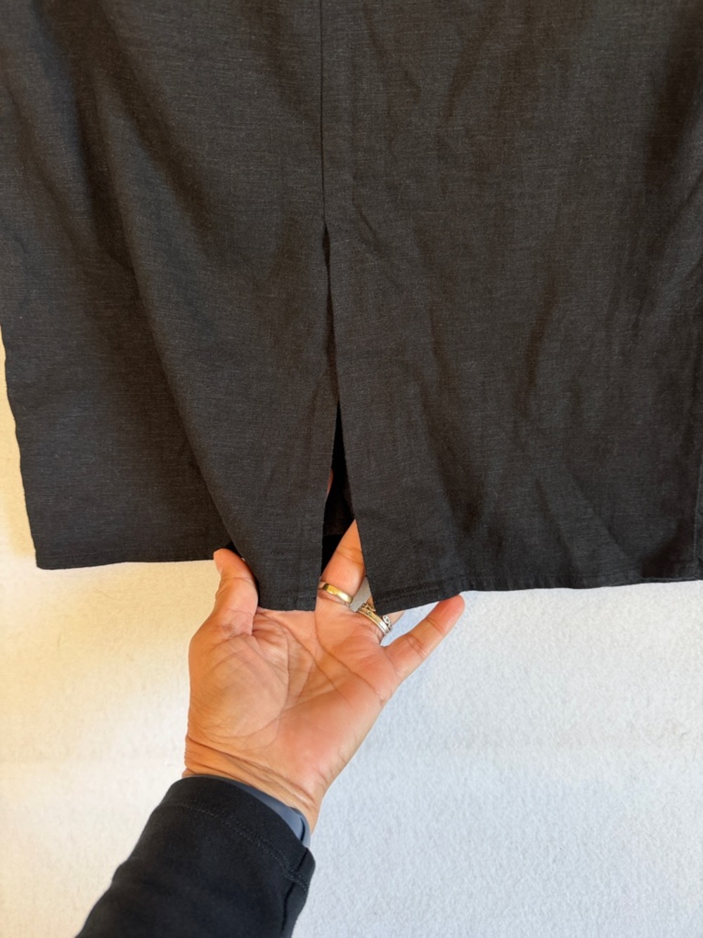 NWT wild fable Black Strapless Linen Blend Midi Sundress - Picture 6 of 9